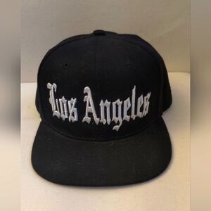 Los Angeles Black Baseball Cap